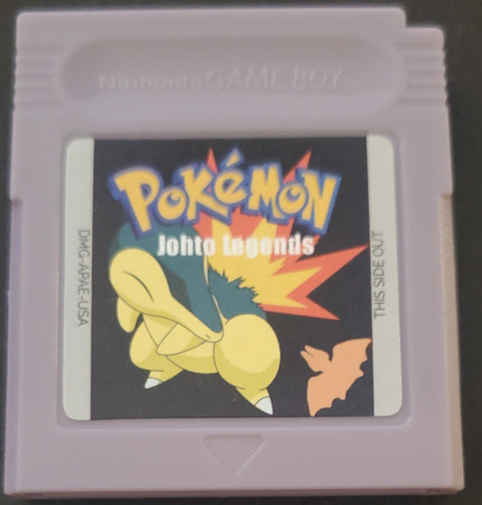 Pokemon Johto Legends GBC Video Game Gameboy Color ROM Hack