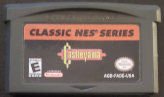 Castlevania Classc NES Series GBA Video Game Boy Advance 2004 Nintendo