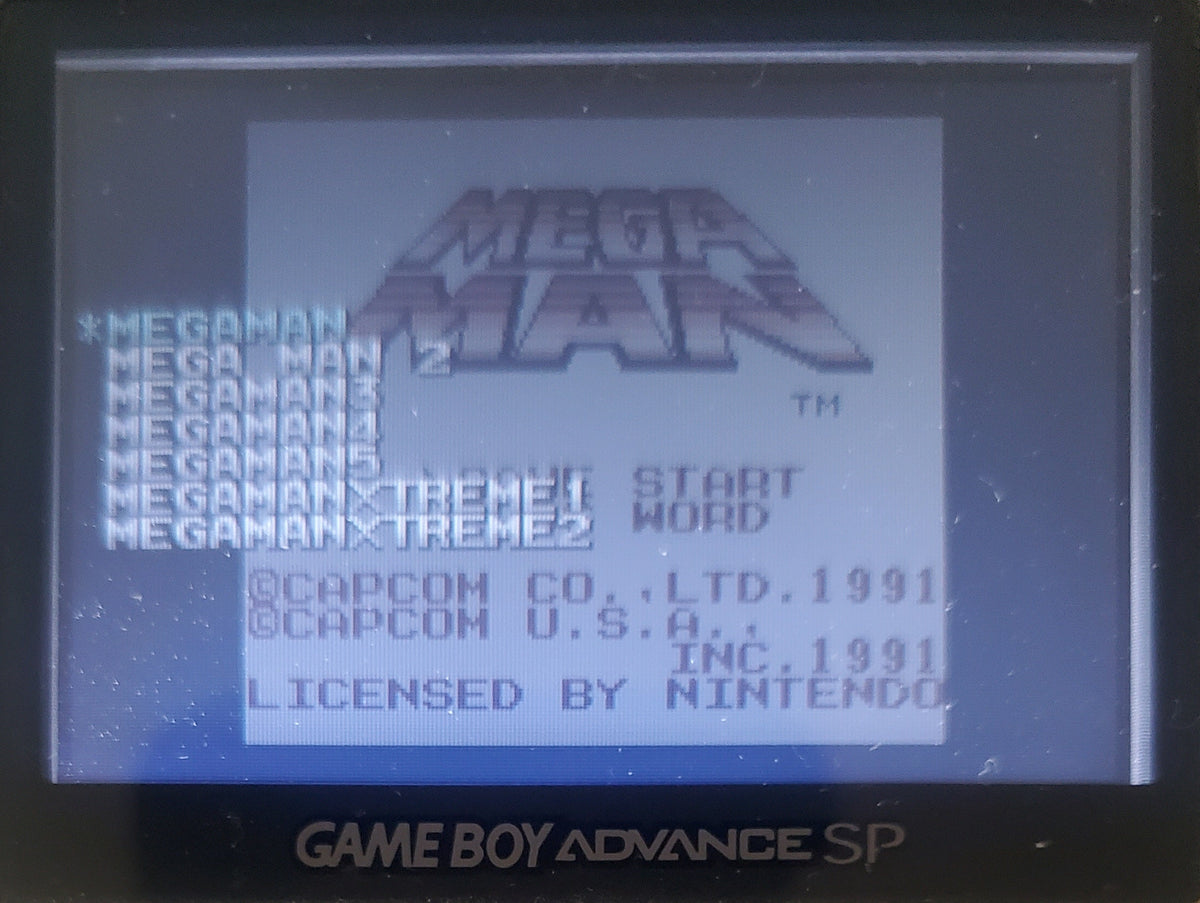 Mega Man 1 - 5, Xtreme 1 & 2 GBA Video Game Boy Advance