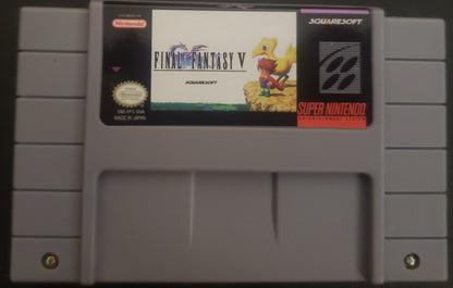 Final Fantasy 5 SNES Video Game Cartridge Super Nintendo 1992