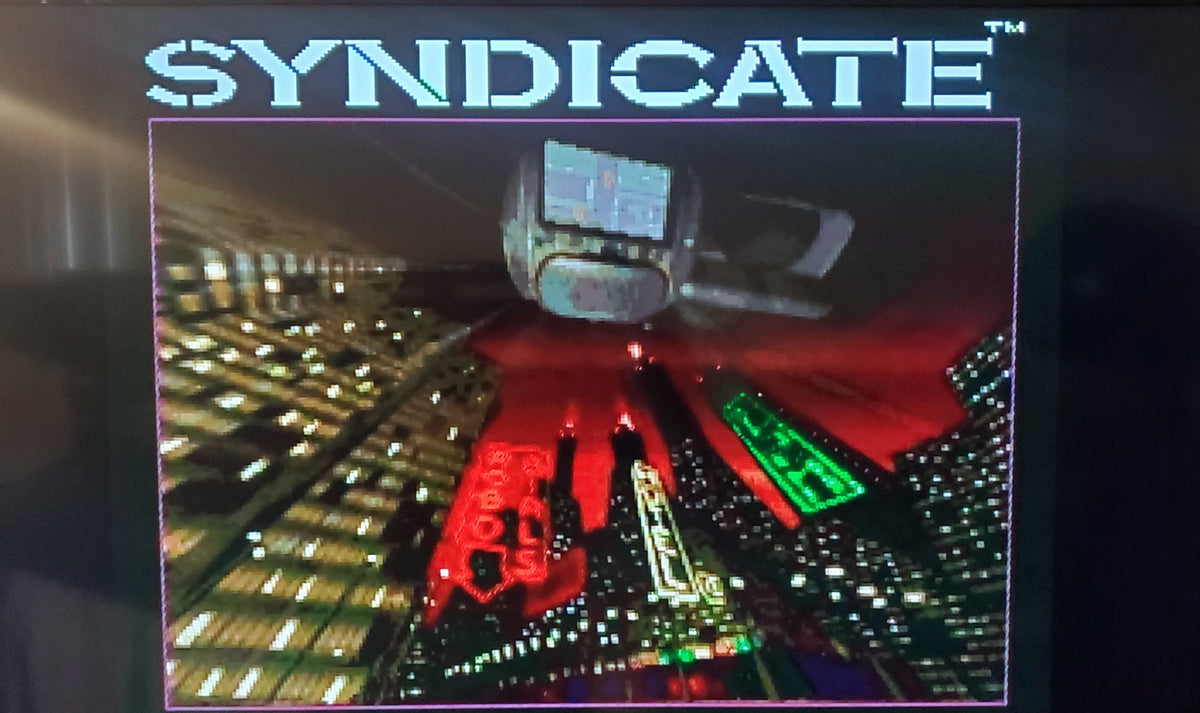 Syndicate SNES Video Game Cartridge Super Nintendo 1995