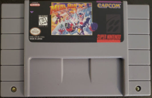 Mega Man X3 SNES Video Game Cartridge Super Nintendo 1995