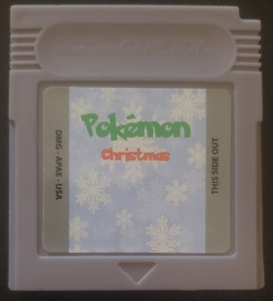 Pokemon Christmas GBC ROM Hack Video Game Custom Gameboy Color