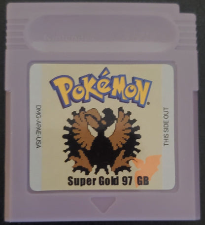 GBC Pokemon ROM Hack Video Game Cartridge Game Boy Color