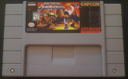 Captain Commando SNES Video Game Cartridge Super Nintendo 1995