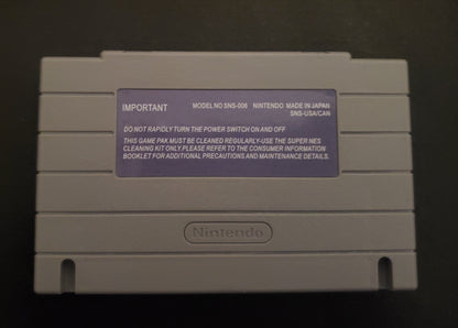 Zero the Kamikaze Squirrel SNES Video Game Super Nintendo 1994