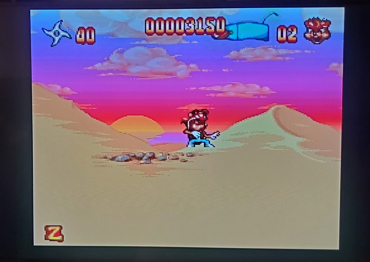 Zero the Kamikaze Squirrel SNES Video Game Super Nintendo 1994