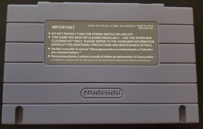 Eathworm Jim SNES Video Game Cartridge Super Nintendo 1994