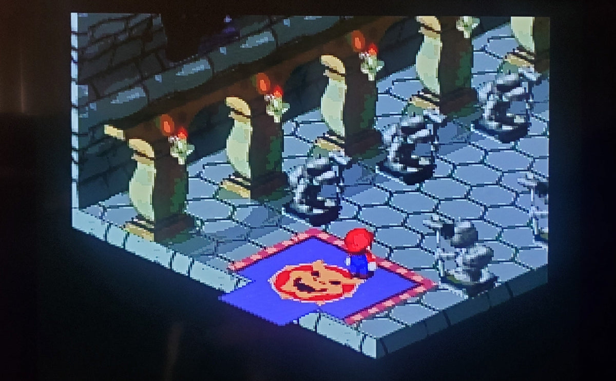 Super Mario RPG SNES Video Game Cartridge Super Nintendo 1996