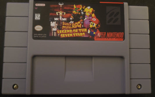 Super Mario RPG SNES Video Game Cartridge Super Nintendo 1996