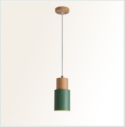 Wood-Pendant-Lights Island-Bar Hang-Lamp