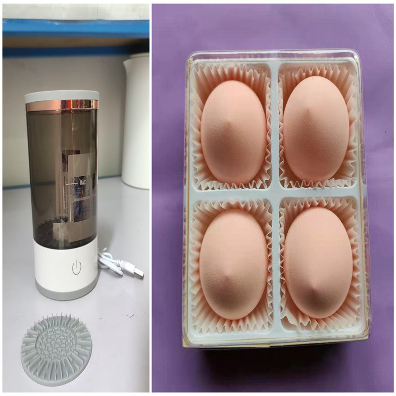 Electric Makeup Brush Cleaner USB Charging