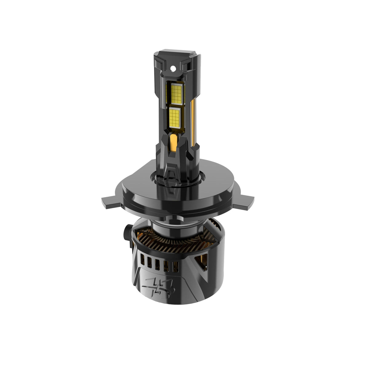Cross Border Exclusive Supply Of Four Copper Tube Automotive Led Headlights With 30 Laser Light Beads Suitable For Cars And Trucks 12-24V Universal