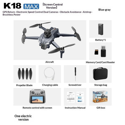 Folding GPS Positioning Belt Brushless Remote Control