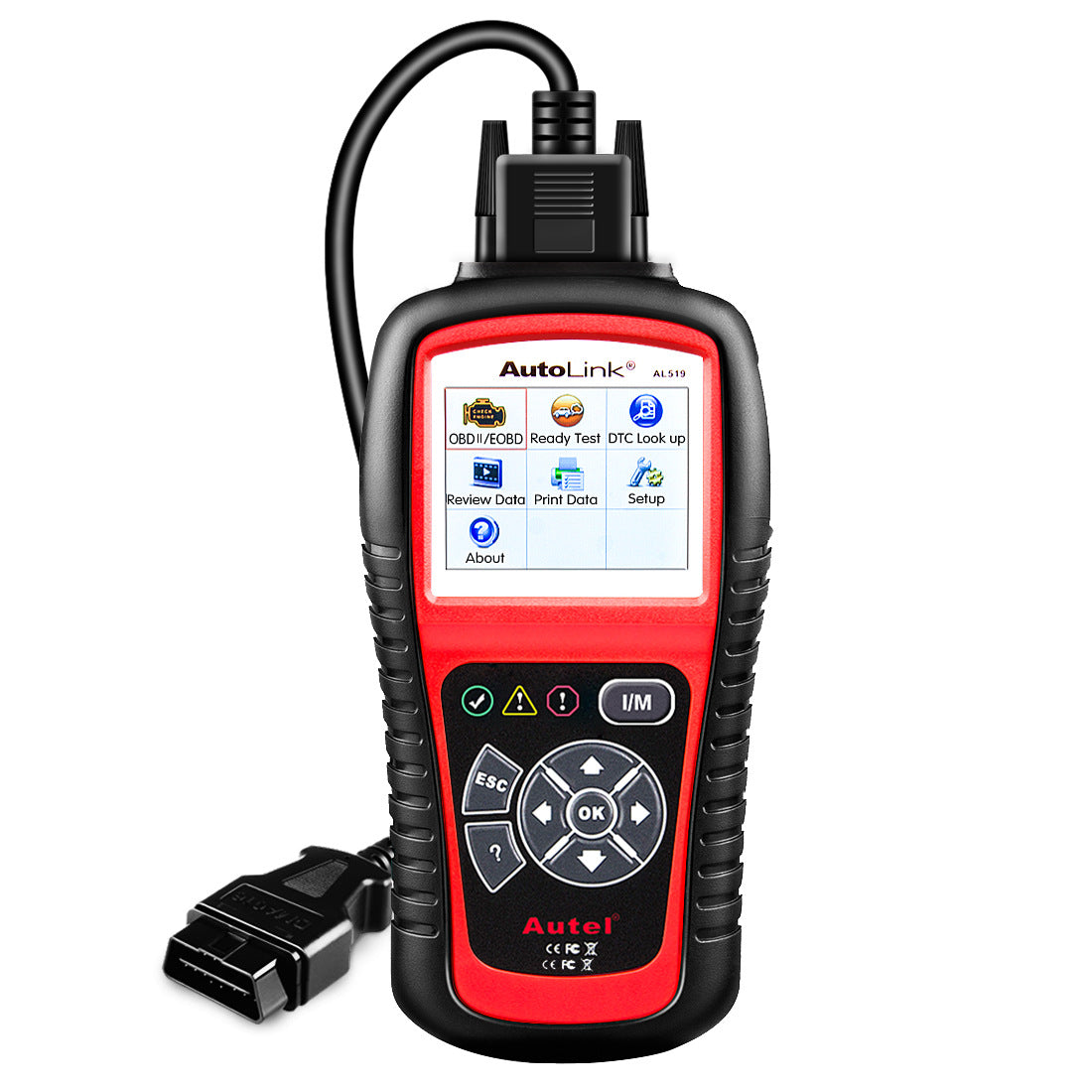 Doutong AUTEL AL519 Automotive Diagnostic Scanner OBD2 Multilingual International Version