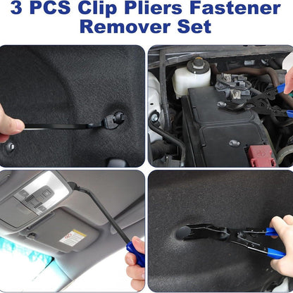 Car Removal Tool Kit 9 Pcs Oil Seal Hooks 4 Pcs Pry Bars Auto Trim Panel Disassembly Set For Car Modification