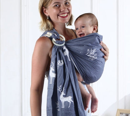 Baby sling solid color baby carrier