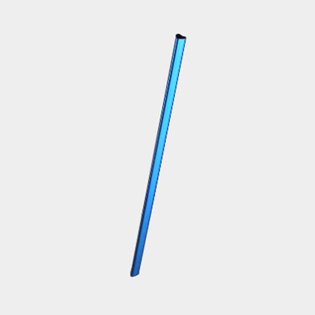 Reusable Metal Heart-shaped Drinking Straws Set