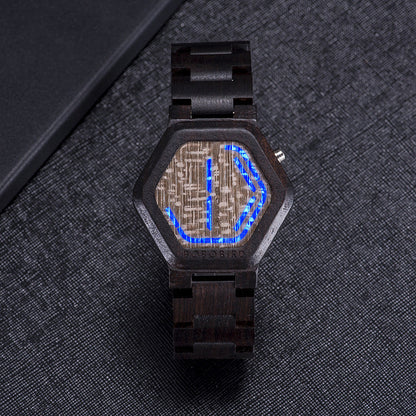 New BOBO BIRD Mens Wooden Watch