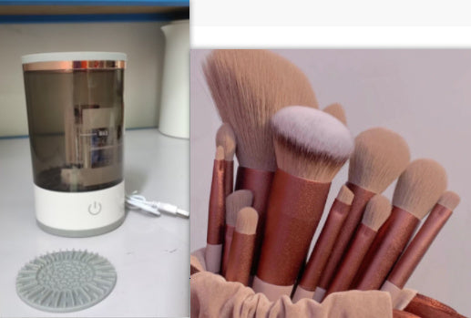 Electric Makeup Brush Cleaner USB Charging