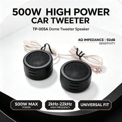 High End Car Dome Tweeter Speaker Mini Vehicle Audio High Frequency Loudspeaker