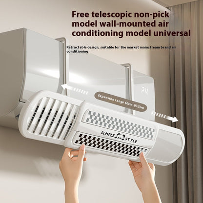 AC Wind Deflector Retractable Hanging Shield