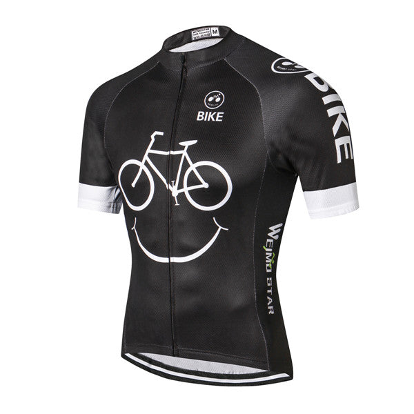 Cycling Jersey Men's Summer Short Sleeve Jersey Bike Print