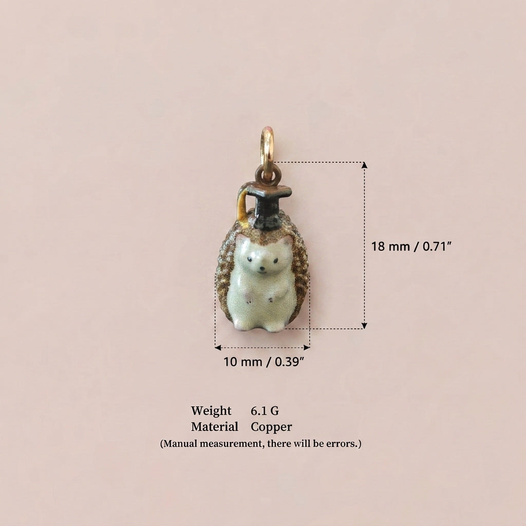 Small Animal Series DIY Accessories Dripped Oil Pendant