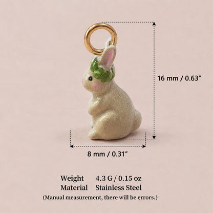 Small Animal Series DIY Accessories Dripped Oil Pendant
