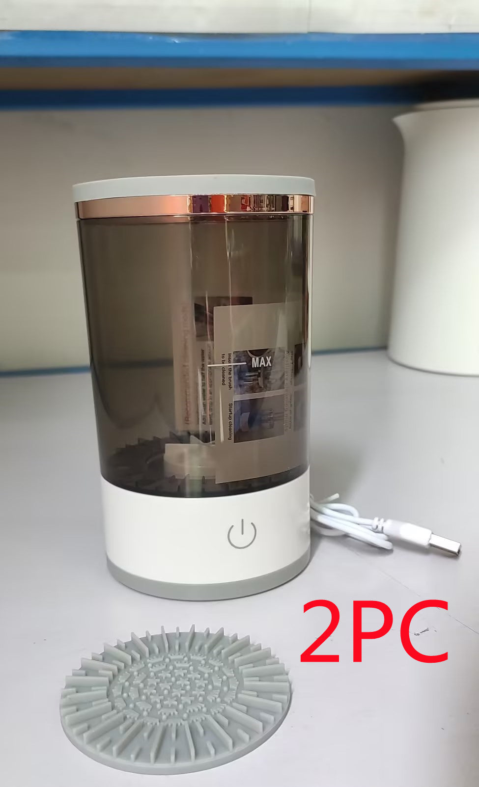 Electric Makeup Brush Cleaner USB Charging