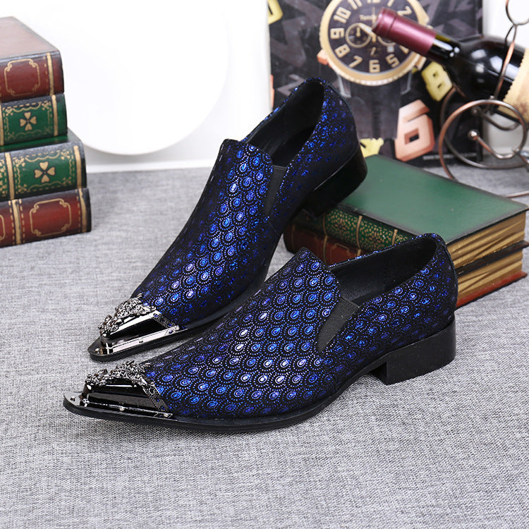 Trendy Brogue Men's Leather Shoes