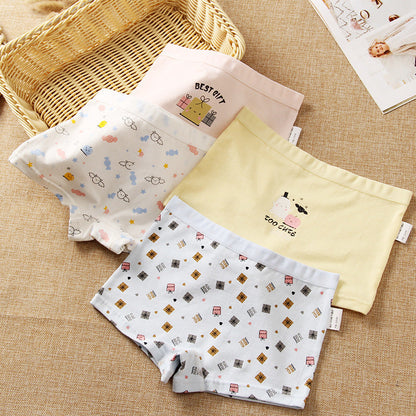 Children's cotton shorts suit