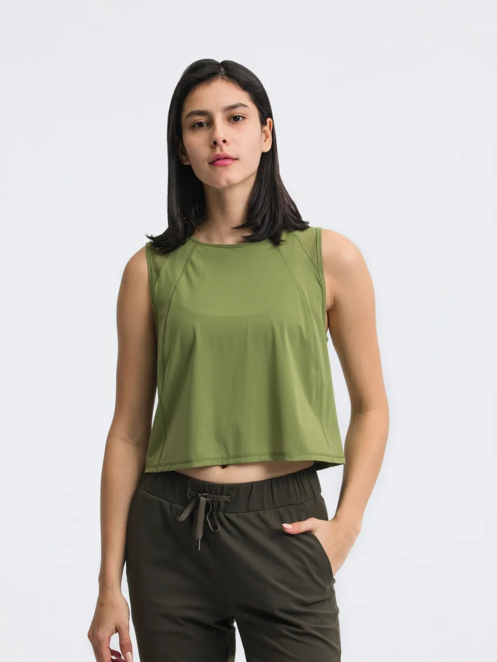 JupiterGear Round-Neck Cropped Tank