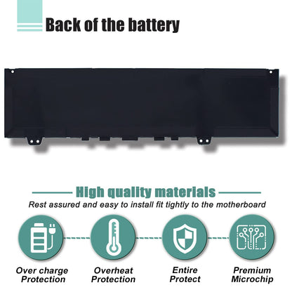 F62G0 39DY5 Laptop Battery 11.4V 38Wh 3166mAh for Dell Inspiron 13 5370 7370 7373 7380 and Vostro 13