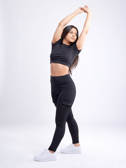 JupiterGear Short-Sleeve Crop Top