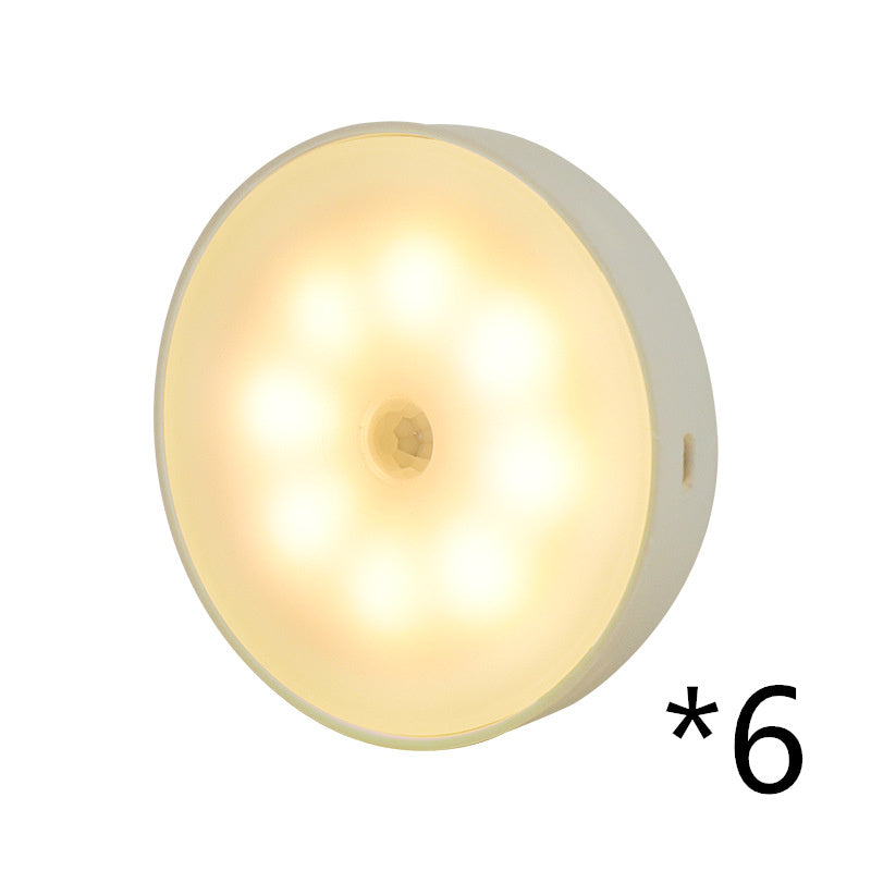 Rechargeable LED Motion Sensor Puck Lights