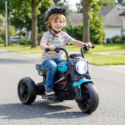 6V Kids Electric Motorcycle with LED Headlight and Music for Toddlers Aged 3-5