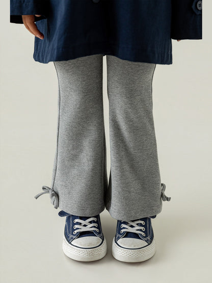 Simple Casual And Stylish High-elastic Flared Pants For Girls