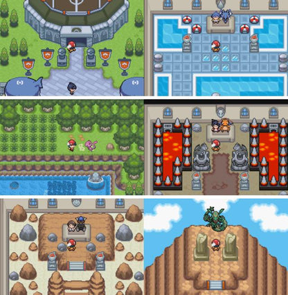 Pokemon Light Platinum GBA ROM Hack Video Game Custom Gameboy Advance