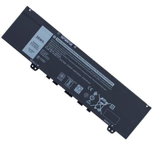 F62G0 39DY5 Laptop Battery 11.4V 38Wh 3166mAh for Dell Inspiron 13 5370 7370 7373 7380 and Vostro 13