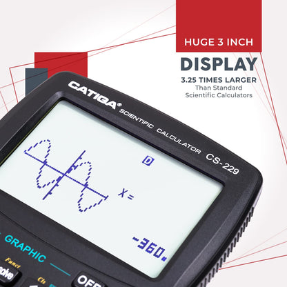CS-229 Scientific Calculator with Graphics, Multiple Modes