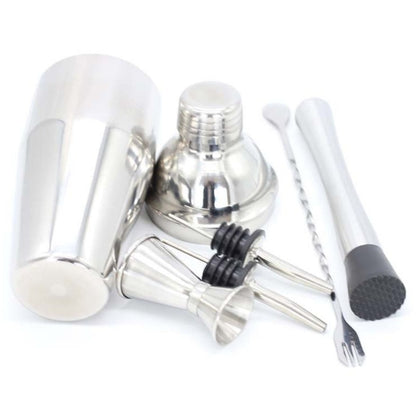 Stainless Steel Cocktail Shaker Ice Bucket Set