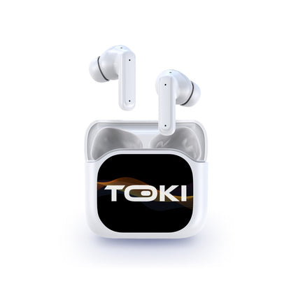 Toki Pro-5 AI Translation Earbuds With Smart LCD Charging Case
