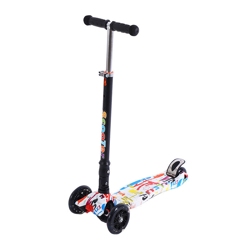 Foldable Height-adjustable Childrens Scooter