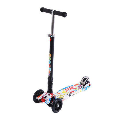 Foldable Height-adjustable Childrens Scooter