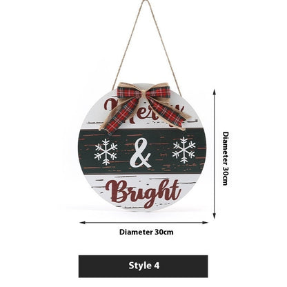 Christmas Gate Decorations Arrangement Listing