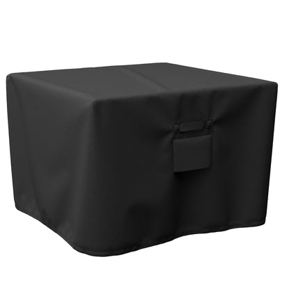 Square Fire Pit Cover, Waterproof, 32 x 32 x 24 in, Black