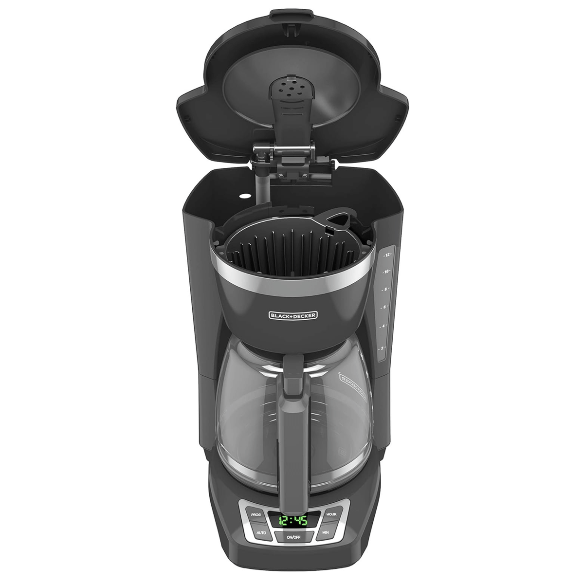 Black & Decker 12 Cup Programmable Coffee Maker with Digital Controls - REFURBISHED