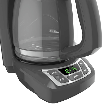 Black & Decker 12 Cup Programmable Coffee Maker with Digital Controls - REFURBISHED