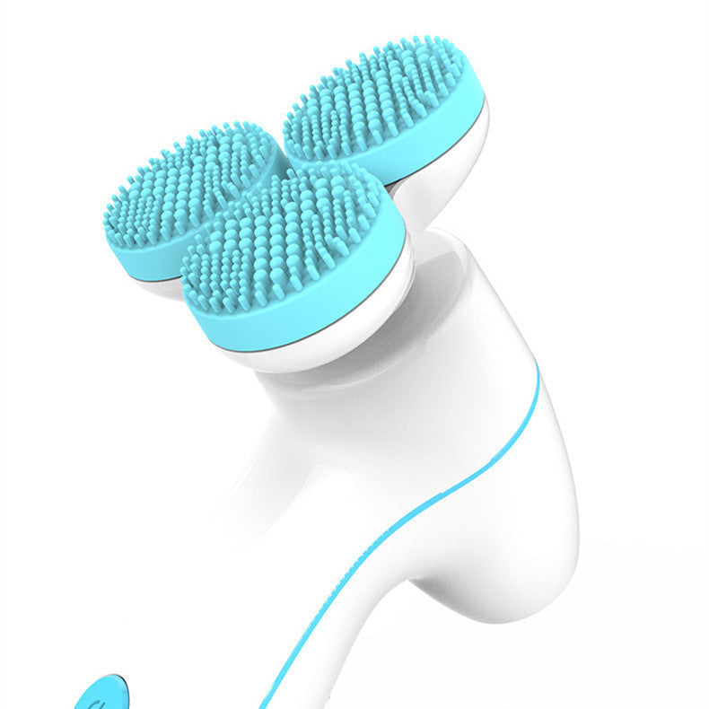 Electric Silicone Facial Cleanser 3D Smart Massage